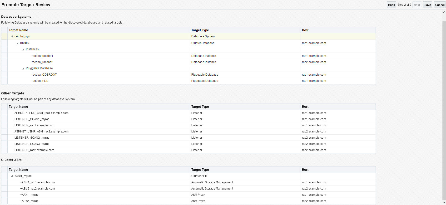 How to add cluster database to OEM – FlashGrid Help Center