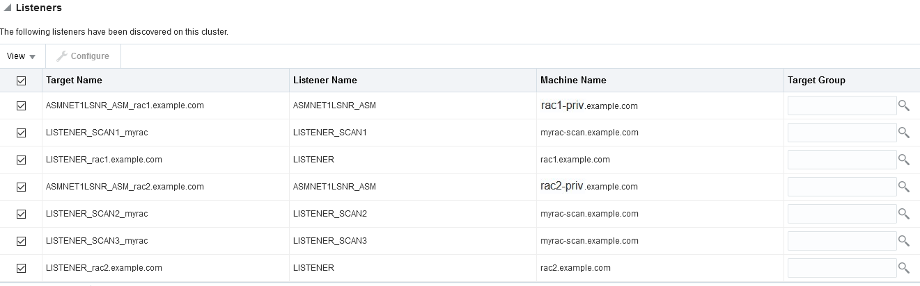 How to add cluster database to OEM – FlashGrid Help Center